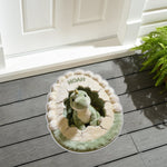 Kid Room Decor - Dinosaur or Unicorn - Personalized Kid Non-Slip Tufted Rug