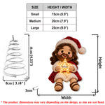 Merry Christmas - Personalized Christian LED Light Tree Topper