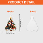 Celebrate 250 Years Of America - Personalized Family Premium 3D Ornament
