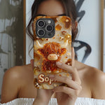 Highland Cow 3D Jelly Effect - Personalized Highland Cow Full Print Phone Case