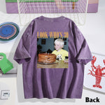Birthday Gift - Personalized Birthday Washed T-Shirt