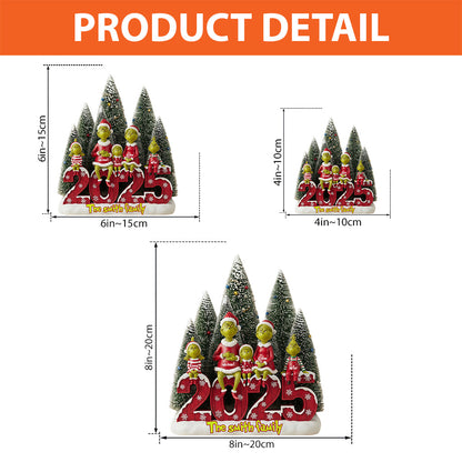 Merry Christmas - Personalized Stole Christmas Custom Shaped Acrylic Plaque