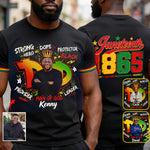 Man Of God - Personalized Father All Over Shirt