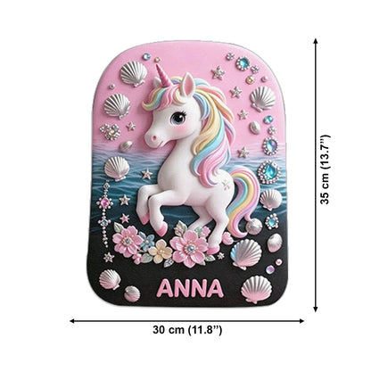 Back To School Gift Idea - Personalized Kid Changeable Leather Patch Backpack