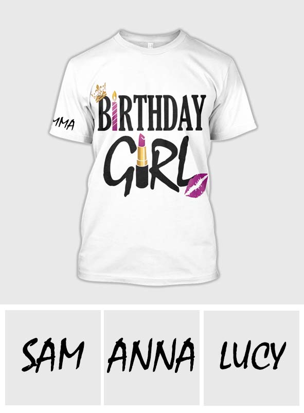 Happy Birthday - Personalized Birthday All Over Shirt