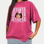 Birthday Gift - Personalized Birthday Washed T-Shirt