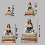 Reading Book - Personalized Book Premium 3D Figurine