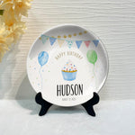 Happy Birthday - Personalized Birthday Ceramic Round Plate