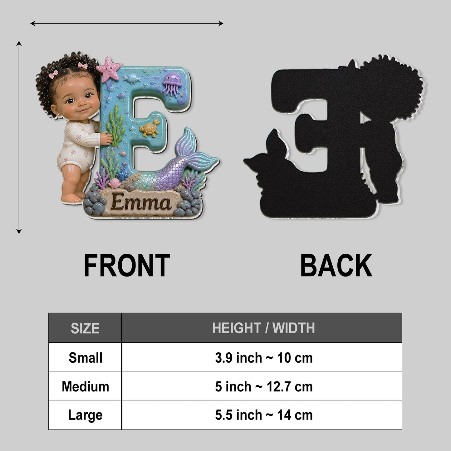 Dream Letter - Personalized Kid 3D Magnet