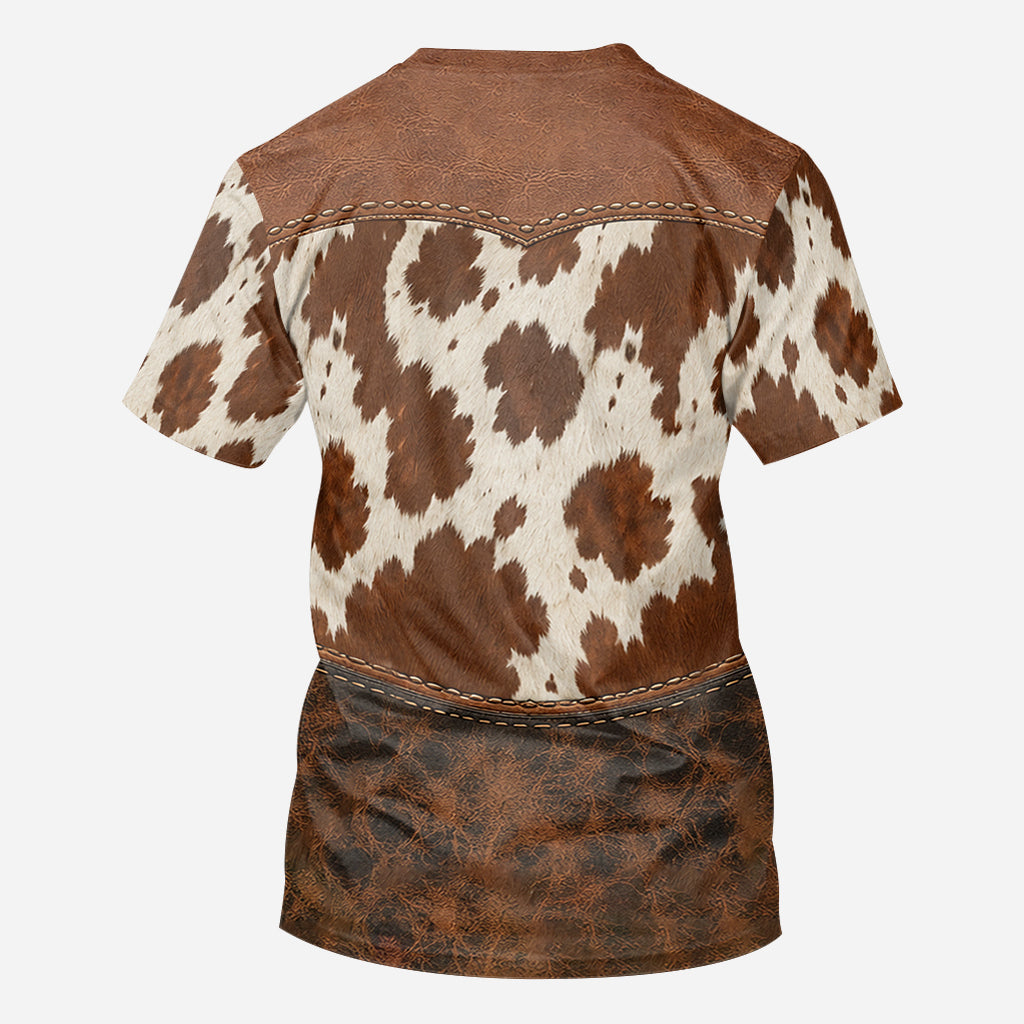 Just A Girl Who Loves Highland Cow - Personalized Highland Cow All Over Shirt