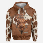 Just A Girl Who Loves Highland Cow - Personalized Highland Cow All Over Shirt