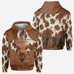 Just A Girl Who Loves Highland Cow - Personalized Highland Cow All Over Shirt