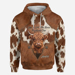 Just A Girl Who Loves Highland Cow - Personalized Highland Cow All Over Shirt