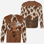 Just A Girl Who Loves Highland Cow - Personalized Highland Cow All Over Shirt