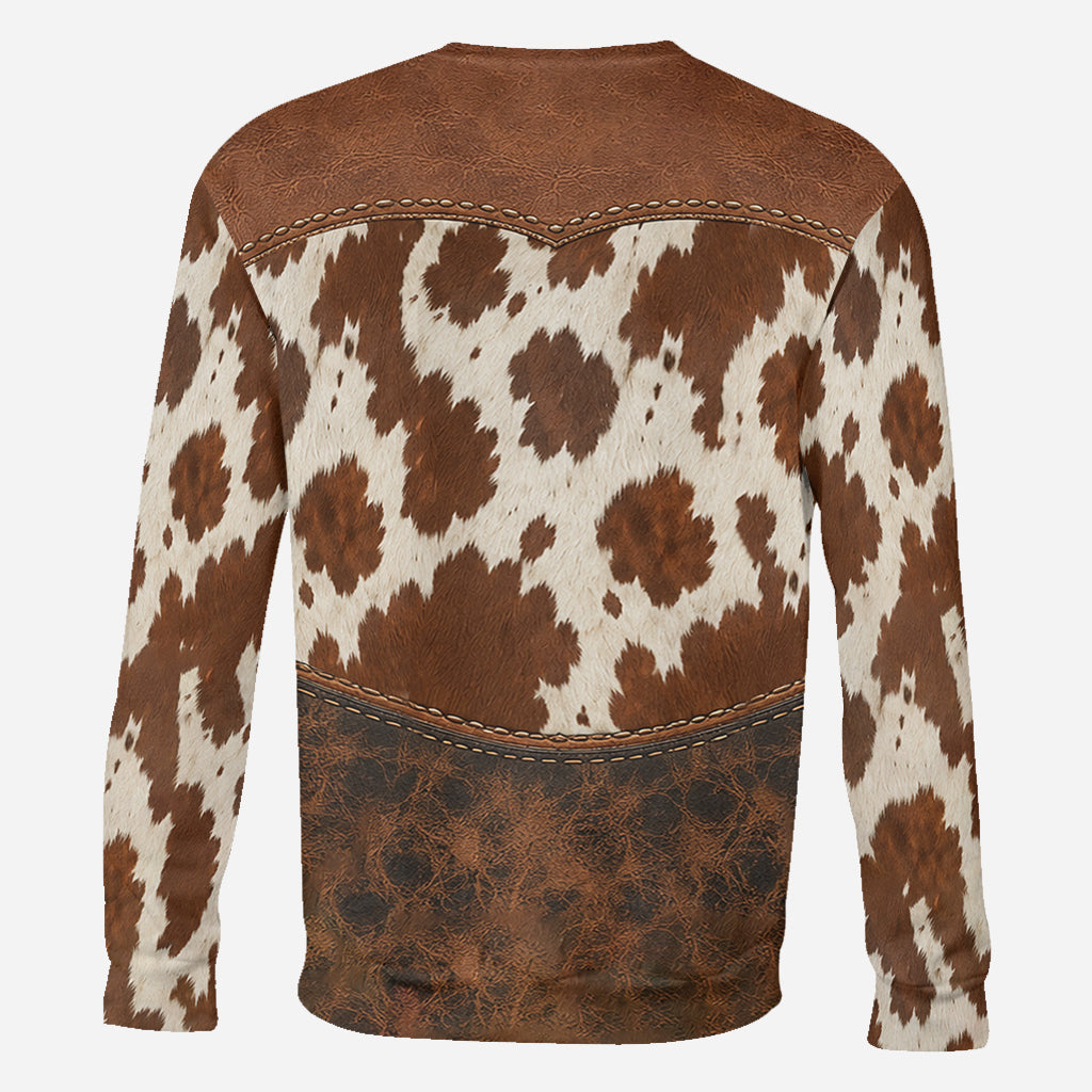 Just A Girl Who Loves Highland Cow - Personalized Highland Cow All Over Shirt