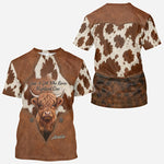 Just A Girl Who Loves Highland Cow - Personalized Highland Cow All Over Shirt