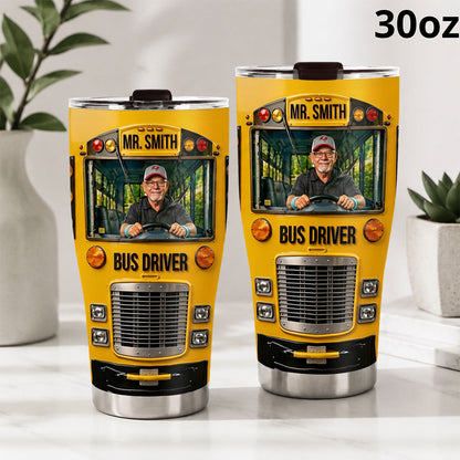 Bus Driver Gift - Personalized Bus Driver Tumbler