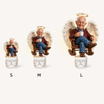 Miss You Forever - Personalized Memorial LED Light Ceramic Pot