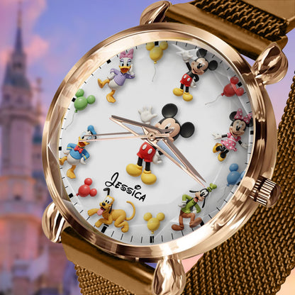 Magical Moments - Personalized Mouse Women Hand Watch