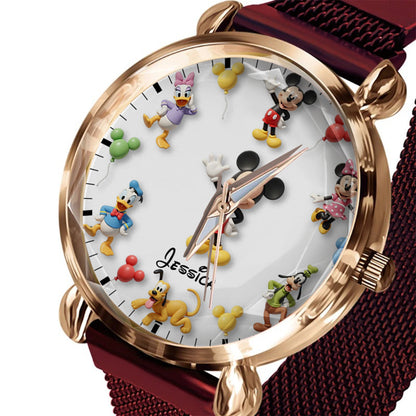Magical Moments - Personalized Mouse Women Hand Watch