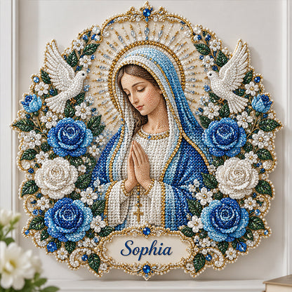 Faith-inspired Diamond Painting - Personalized Christian Diamond Painting Ornament Kit