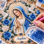Faith-inspired Diamond Painting - Personalized Christian Diamond Painting Ornament Kit