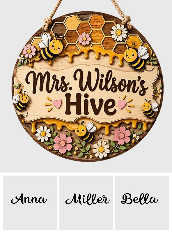 Back To School, Teacher Gift Idea - Personalized Teacher 2 Layered Wood Sign / Wood Plaque