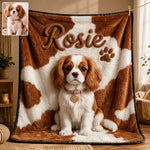 Beautiul Pet Blanket - Personalized Dog Blanket
