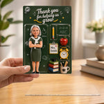 Teacher Gift, Back To School - Personalized Teacher 2-Layer Acrylic Freestanding