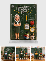 Teacher Gift, Back To School - Personalized Teacher 2-Layer Acrylic Freestanding