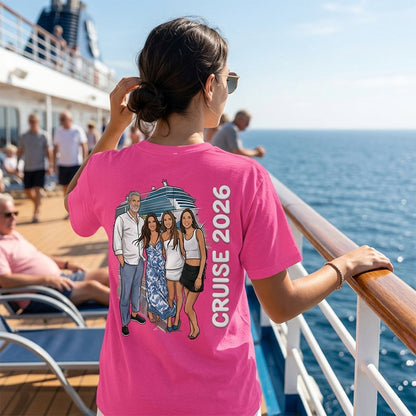 Cruise Trip 2026 - Personalized Cruising All Over Shirt