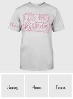 Happy Birthday - Personalized Birthday All Over Shirt