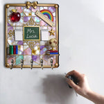 Teacher Gifts - Personalized Teacher Custom Shaped Hanging Rack