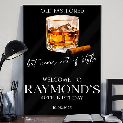 Happy Birthday - Personalized Birthday Canvas And Poster