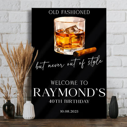Happy Birthday - Personalized Birthday Canvas And Poster