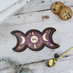 Tripple Moon - Personalized Witch Wood Tray