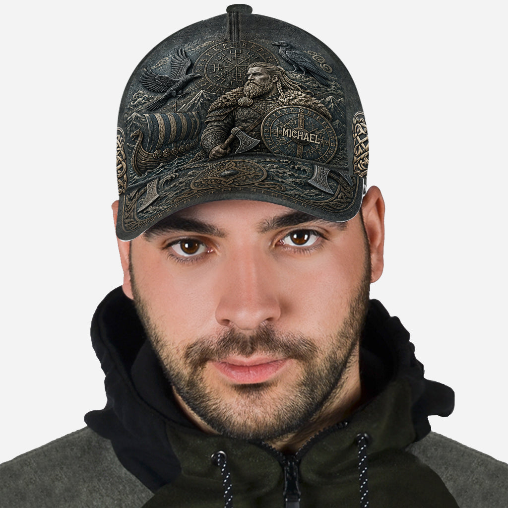 Viking Theme, Gift for Men - Personalized Viking Classic Cap