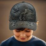 Viking Theme, Gift for Men - Personalized Viking Classic Cap