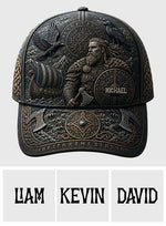 Viking Theme, Gift for Men - Personalized Viking Classic Cap