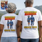 Annoying Each Other - Personalized Couple T-shirt And Hoodie
