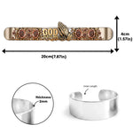 God Bless Me - Christian Shaped Cuff Bracelet