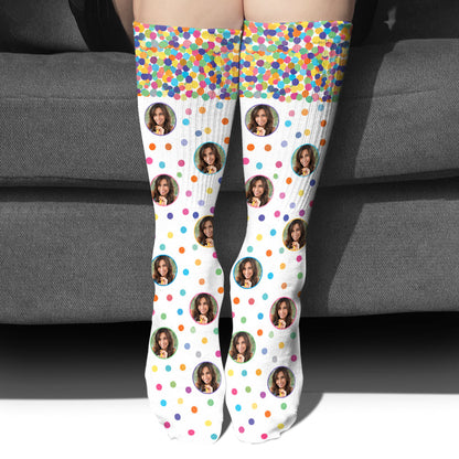 Happy Birthday - Personalized Birthday Socks