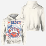 If Crabby Please Return To Bestie - Personalized Bestie All Over Shirt