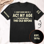 Happy Birthday - Personalized Birthday All Over Shirt