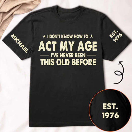 Happy Birthday - Personalized Birthday All Over Shirt