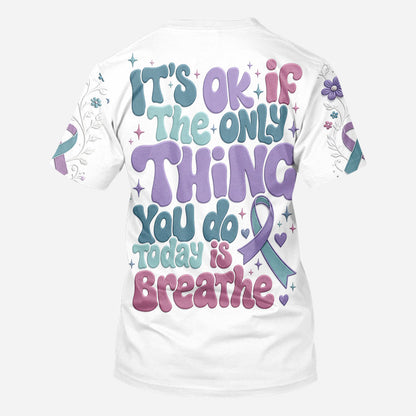 You Matter Teal Purple - Personalized Suicide Prevention All Over Shirt