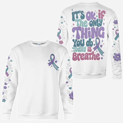 You Matter Teal Purple - Personalized Suicide Prevention All Over Shirt