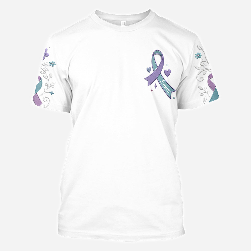 You Matter Teal Purple - Personalized Suicide Prevention All Over Shirt