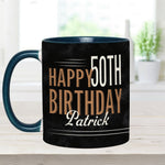 Happy Birthday - Personalized Birthday Accent Mug