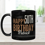 Happy Birthday - Personalized Birthday Accent Mug
